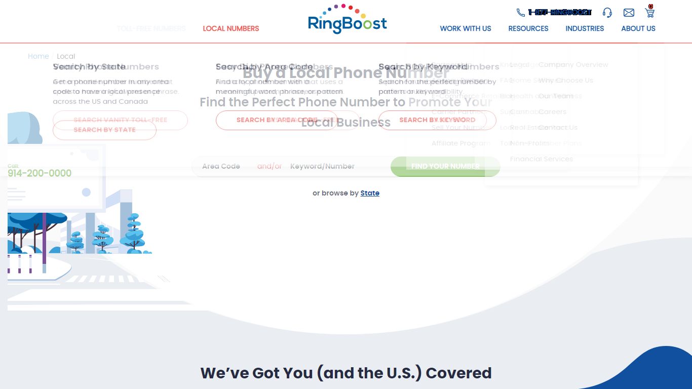 Local Vanity Phone Numbers for Sale | RingBoost